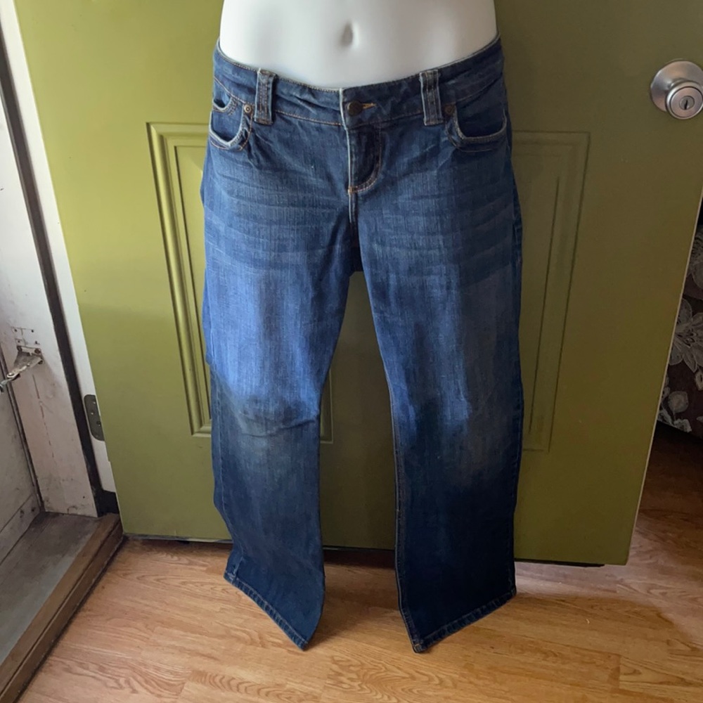 Harley-Davidson Riding Jeans. Boot Cut Blue Denim Size 14